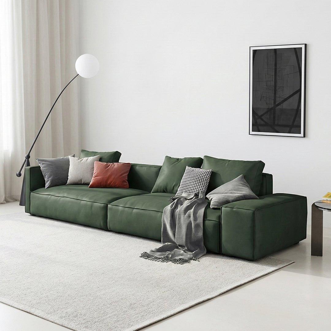 Aula Two Seater, Three Seater, Four Seater Sofa, Modular Sofa, Leathaire - Miola