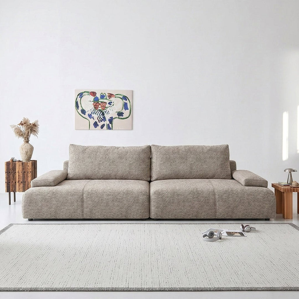 Hank L10 Two Seater Sofa, Linen - Miola