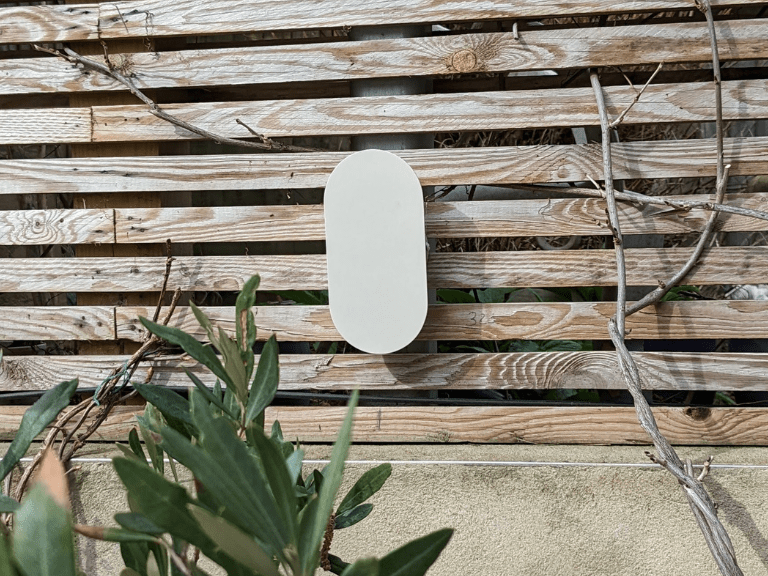 Sand grey mini diffuser wall light - Miola