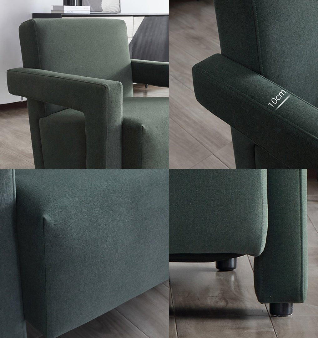 Utrecht Style Armchair, Green - Miola