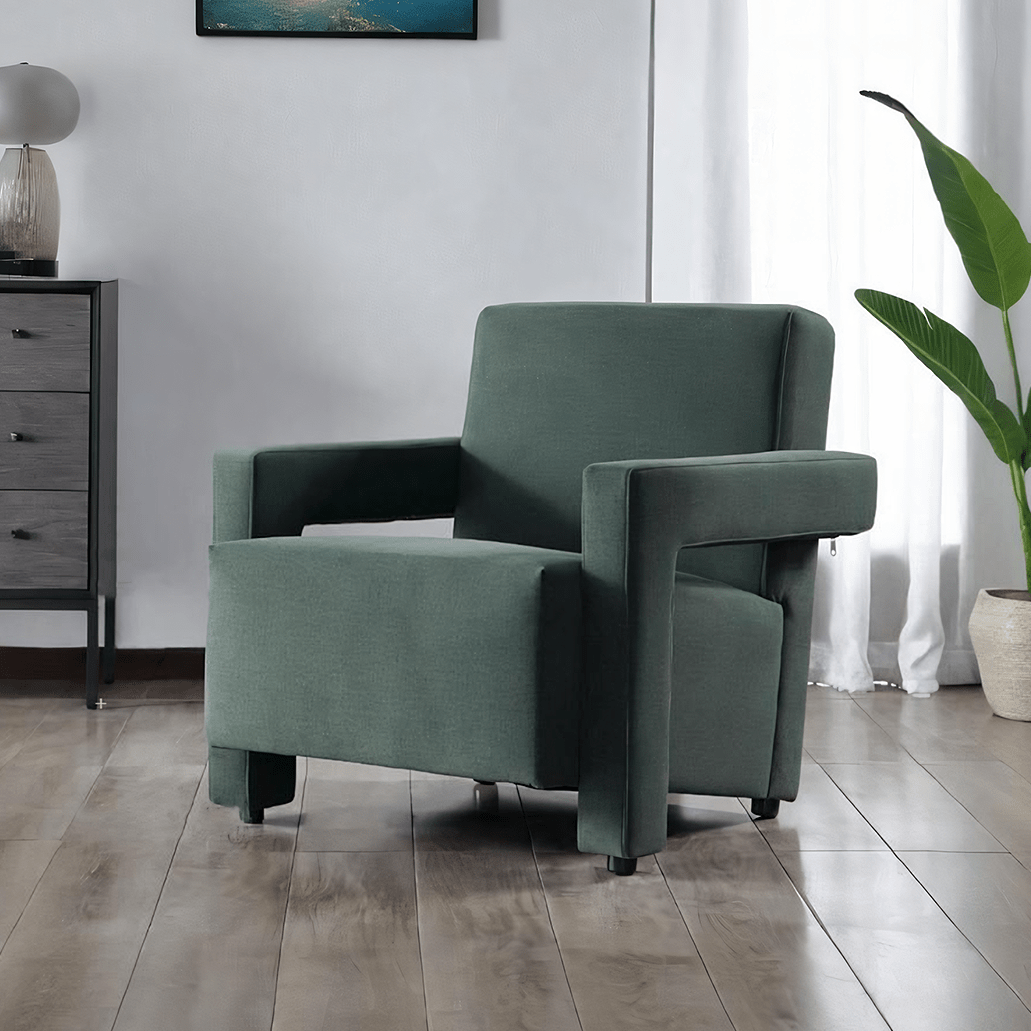 Utrecht Style Armchair, Green - Miola