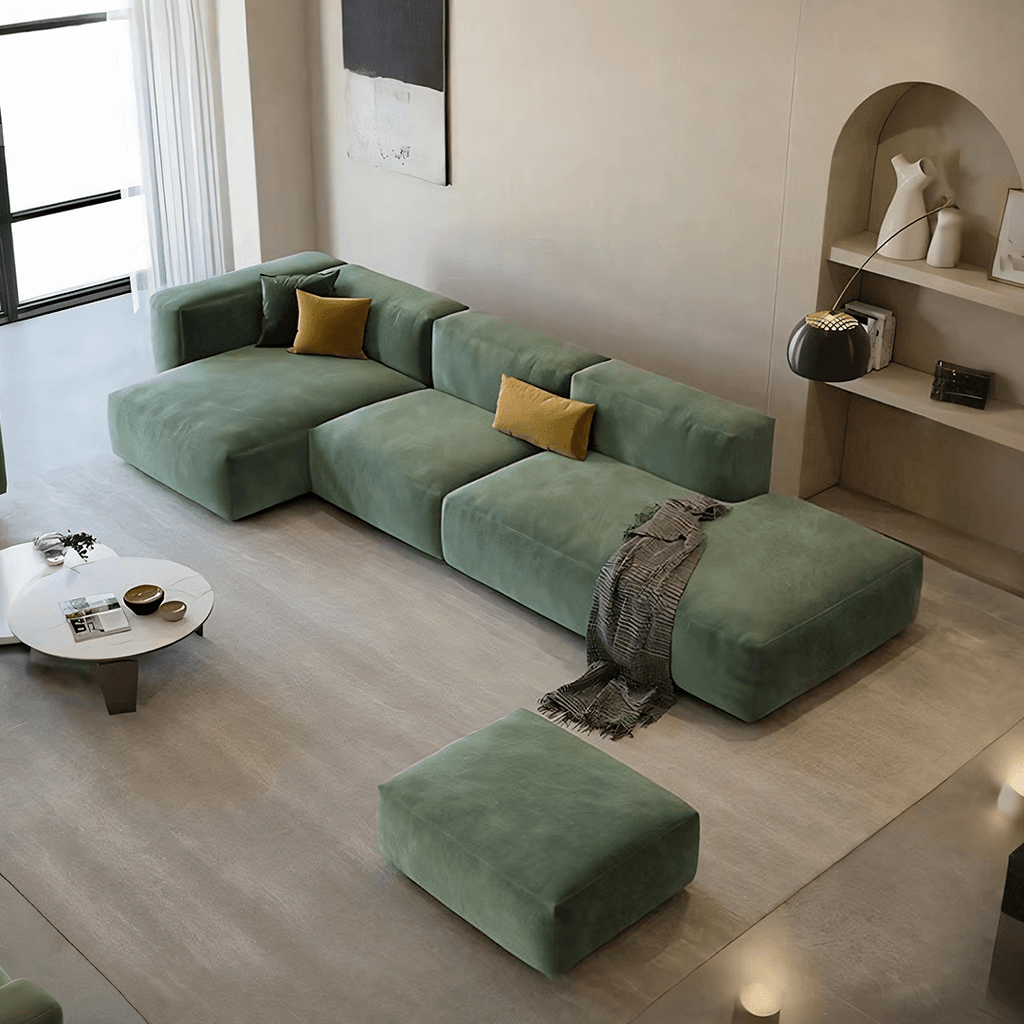 Valentina Three Seater Sofa, Four Seater, Corner Sofa, Velvet - Miola