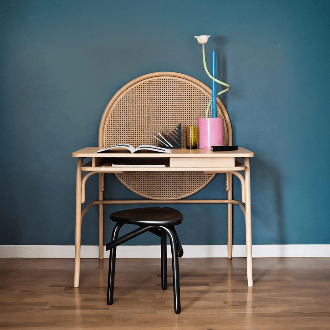 Vallee Rattan Office Desk - Miola
