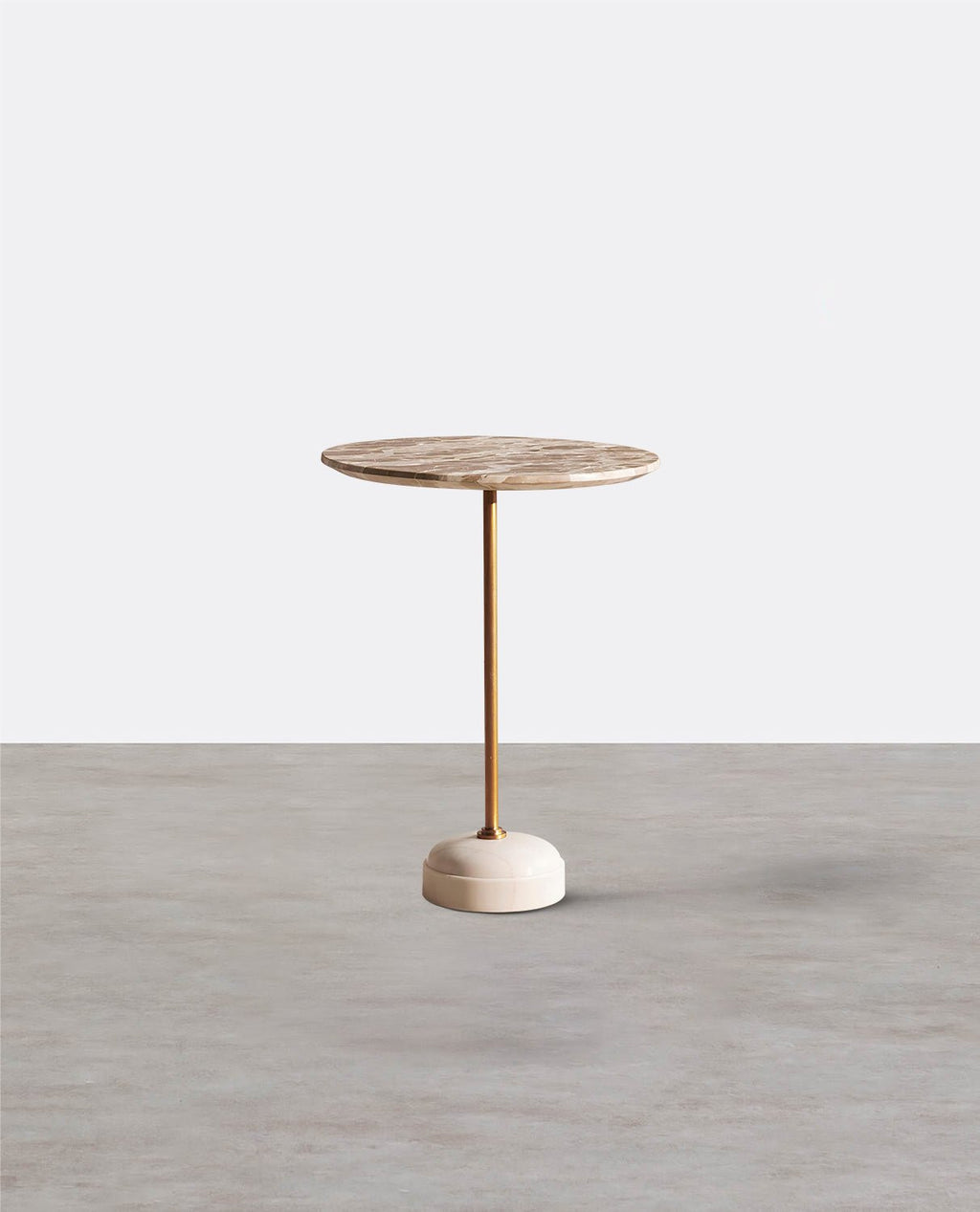 Cameron Side Table, Marble - Miola