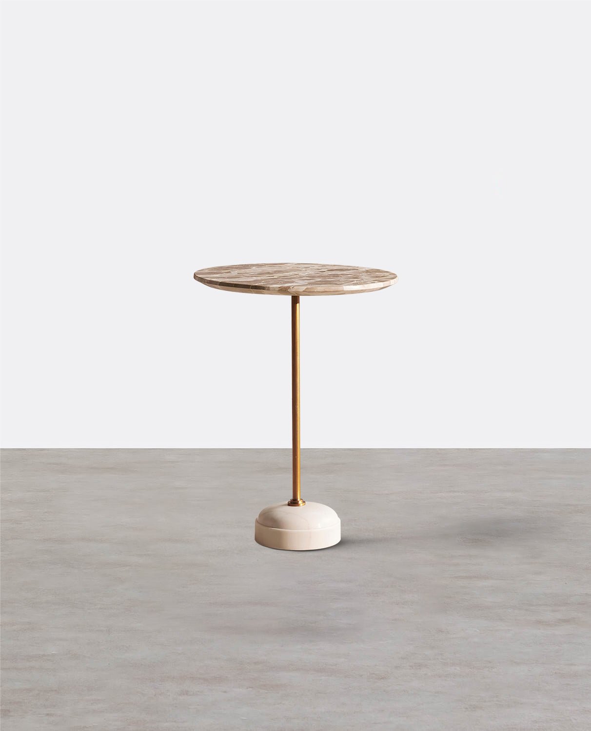 Cameron Side Table, Marble - Miola