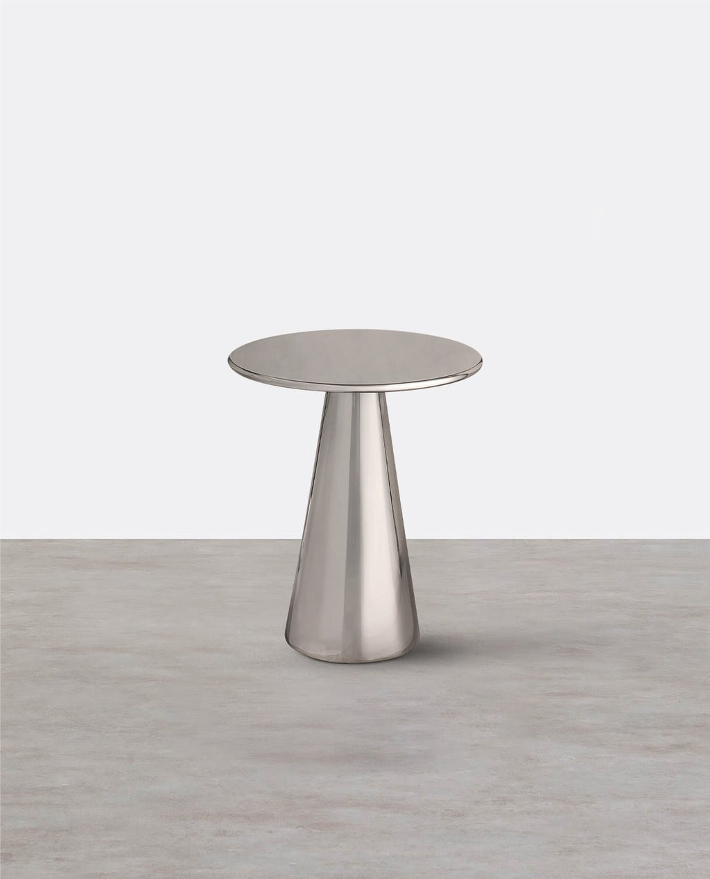 Abarca Side Table, Stainless Steel - Miola