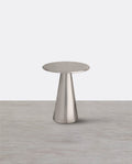 Abarca Side Table, Stainless Steel - Miola