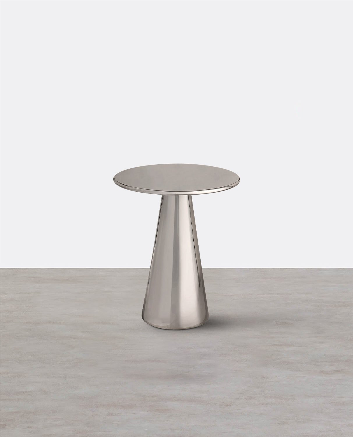 Abarca Side Table, Stainless Steel - Miola
