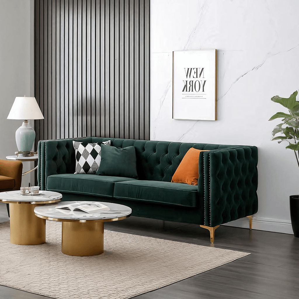 WH215 Two Seater Sofa, Velvet - Miola