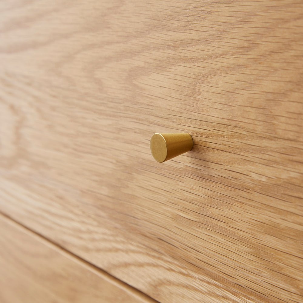 Wright Oak Chest of 3 Drawers - Miola