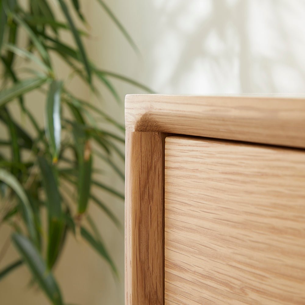 Wright Oak Chest of 3 Drawers - Miola