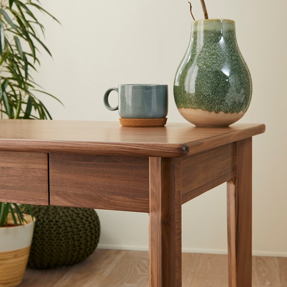 Wright Walnut Desk and Dressing Table - Miola