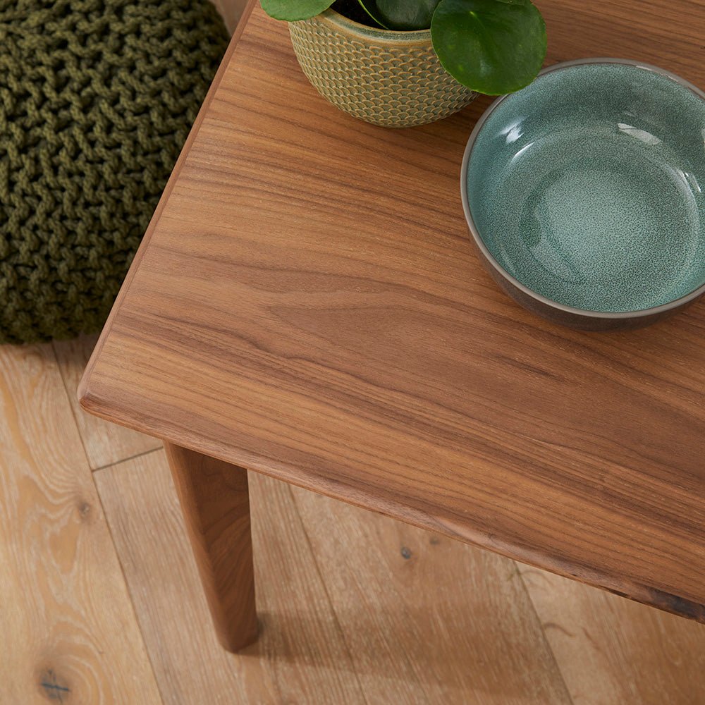 Wright Walnut Desk and Dressing Table - Miola
