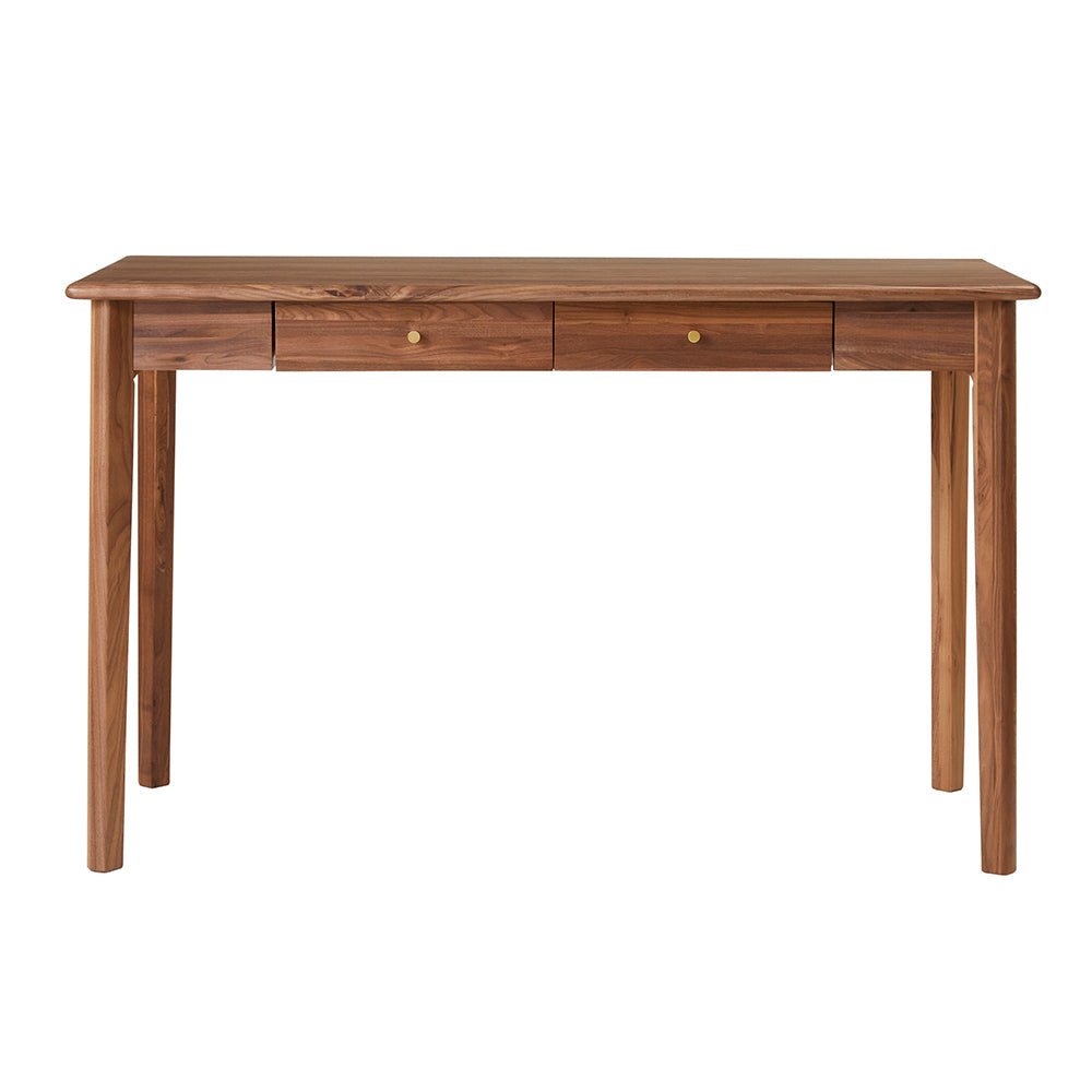 Wright Walnut Desk and Dressing Table - Miola