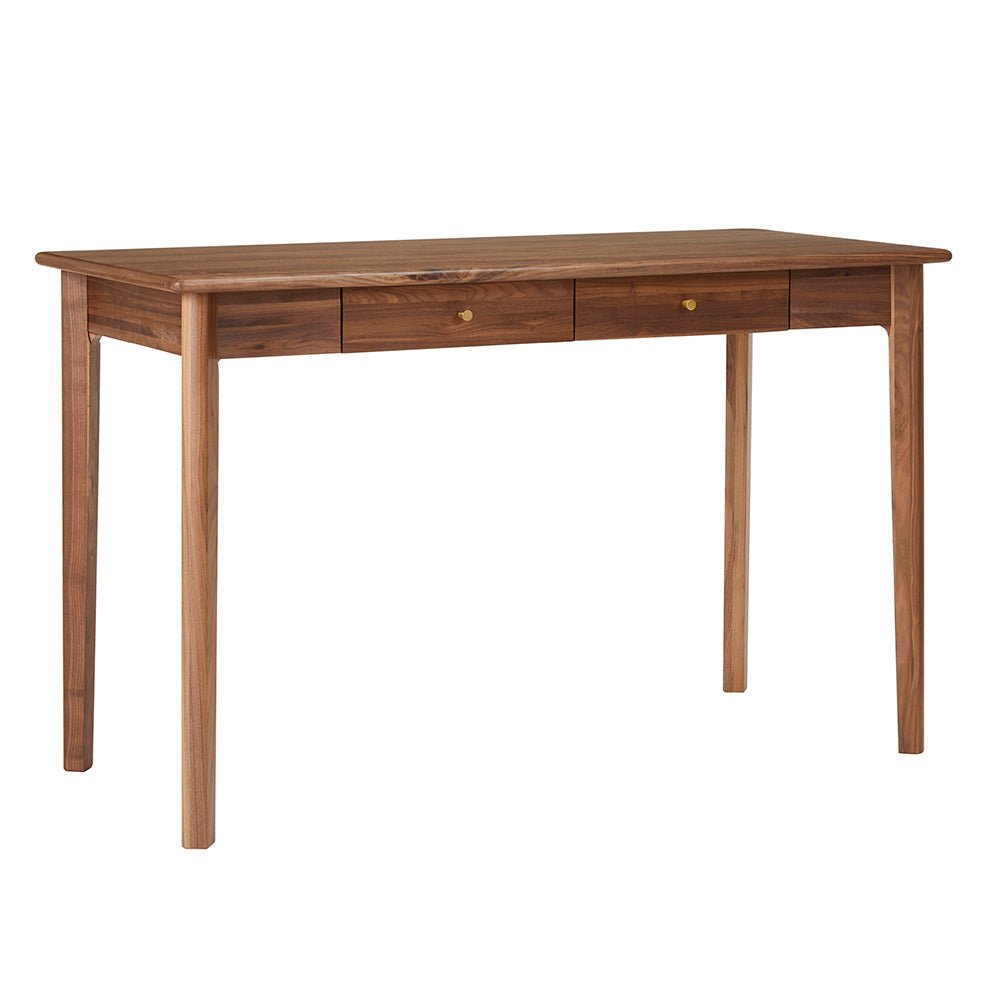 Wright Walnut Desk and Dressing Table - Miola