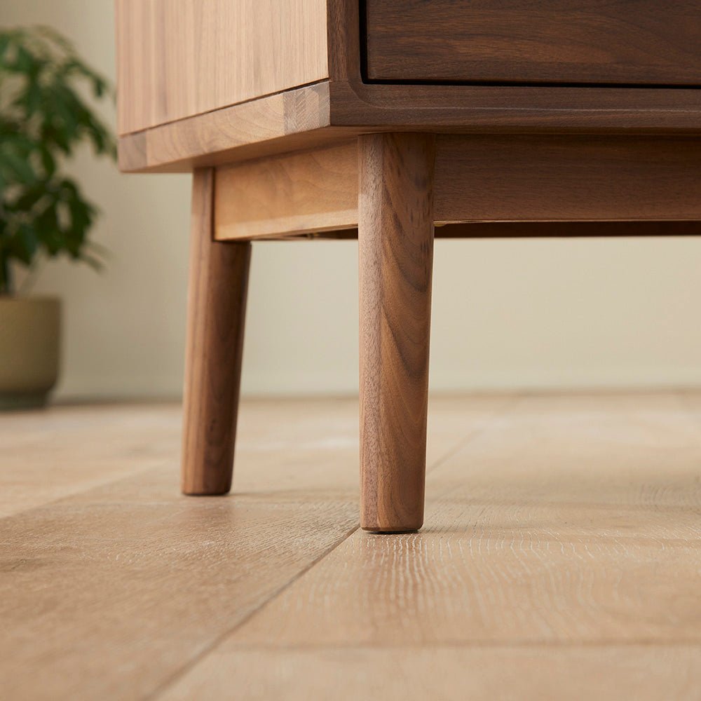 Wright Walnut Chest of 3 Drawers - Miola