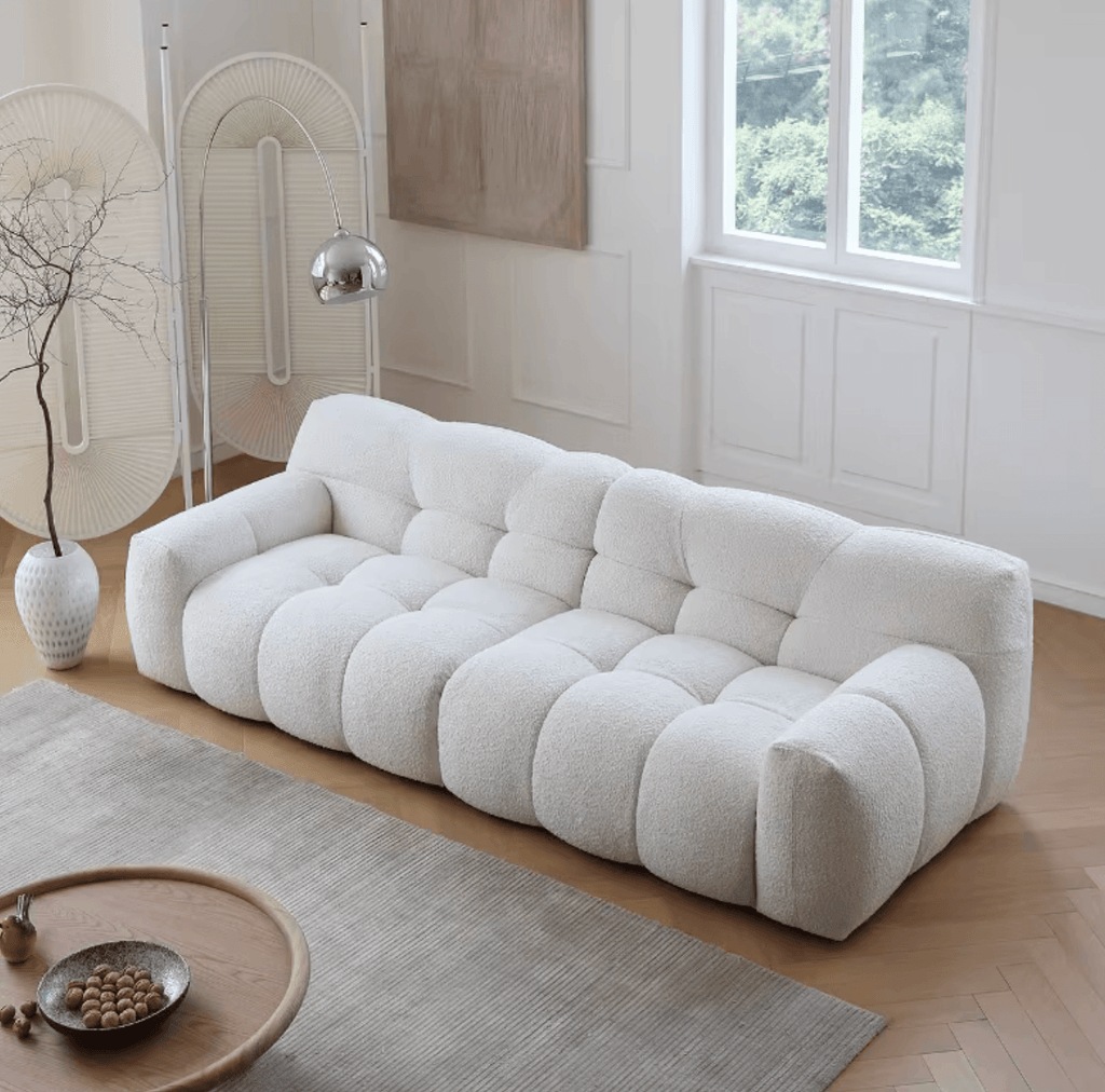 Cora Cloud Two/Three Seater Sofa, Boucle - Miola