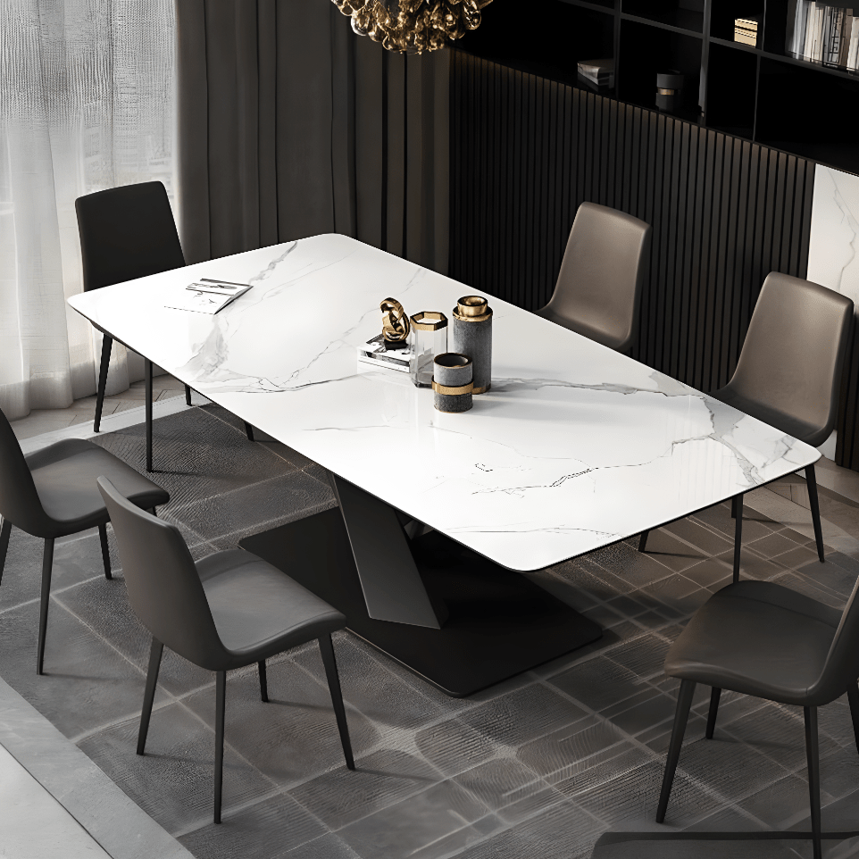 Sanders Dining Table, Sintered Stone - Miola