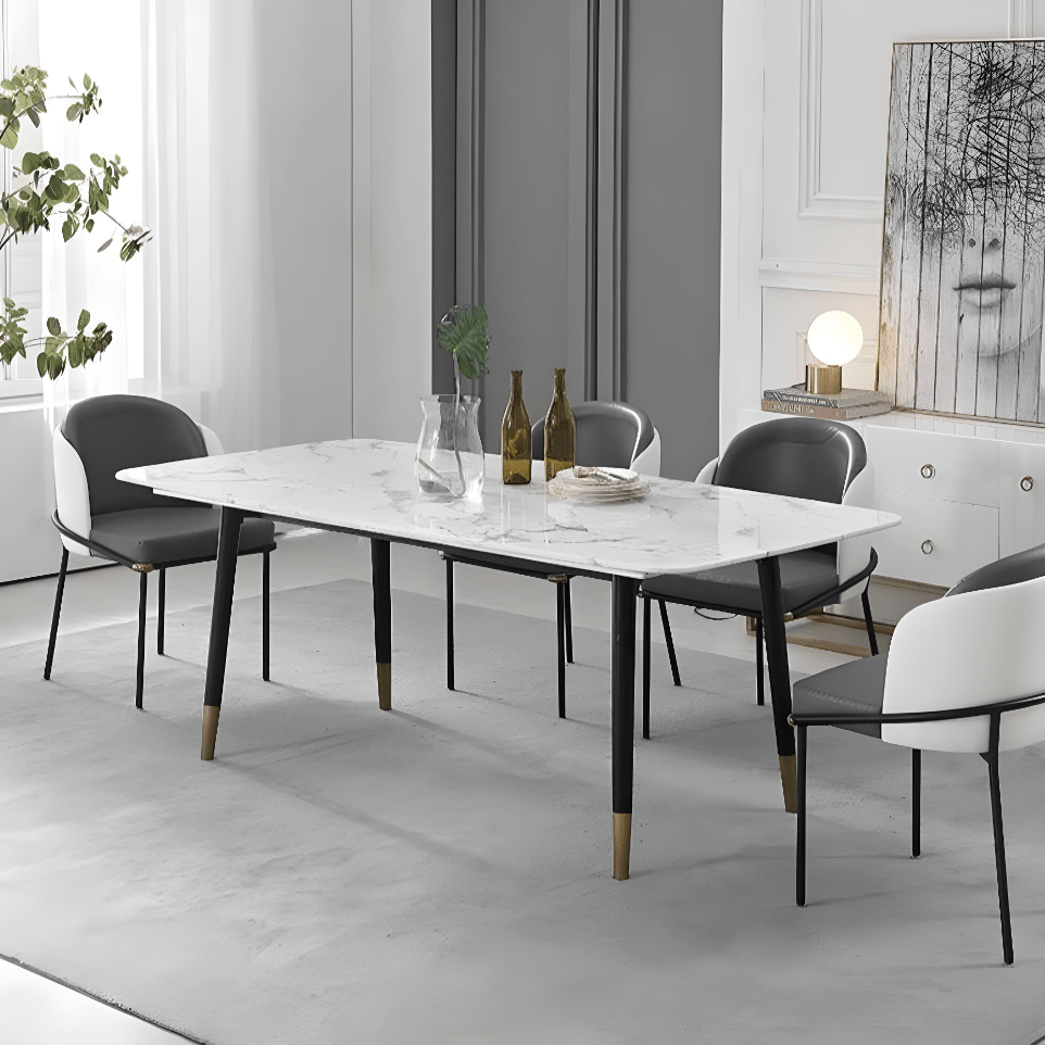 Malvern Dining Table, White - Miola