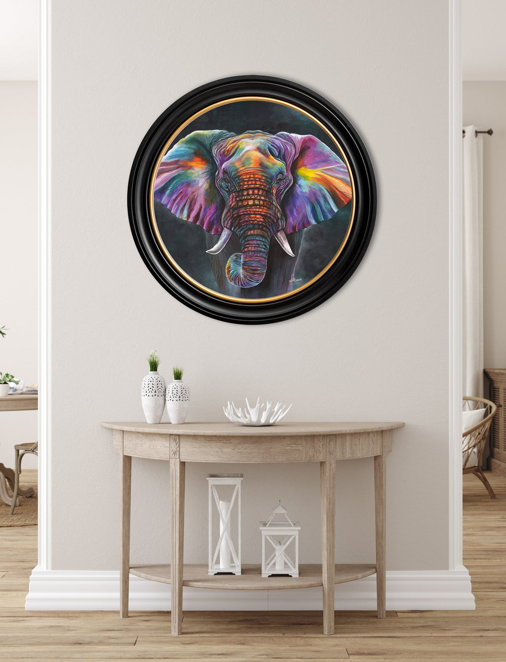 Elephant Print 'Wisdom'