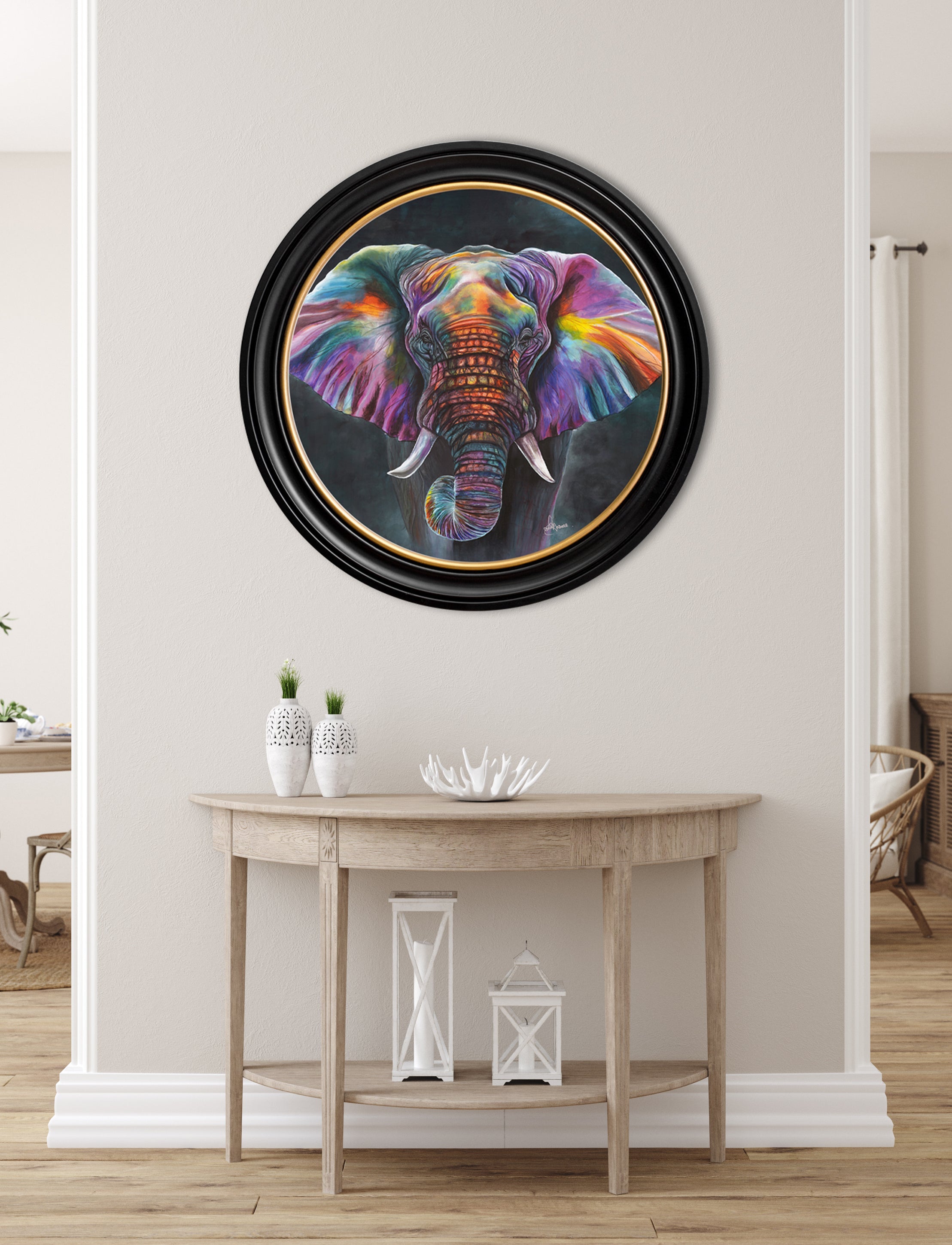Elephant Print 'Wisdom'