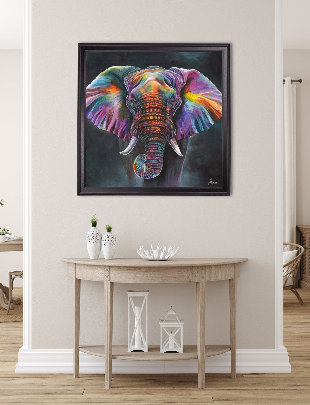 Elephant Print 'Wisdom'