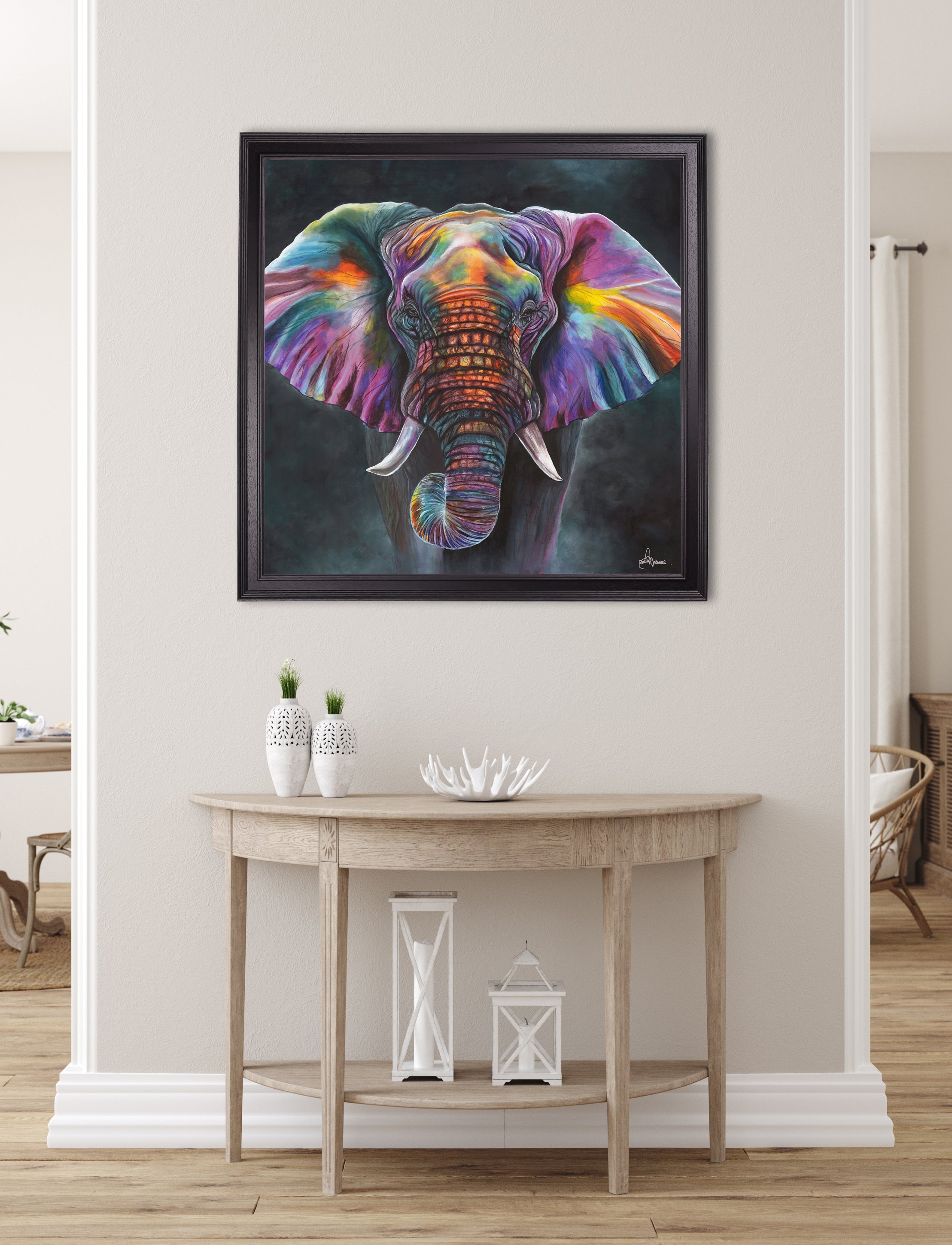 Elephant Print 'Wisdom'