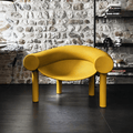 Wremical Armchair, Yellow - Miola