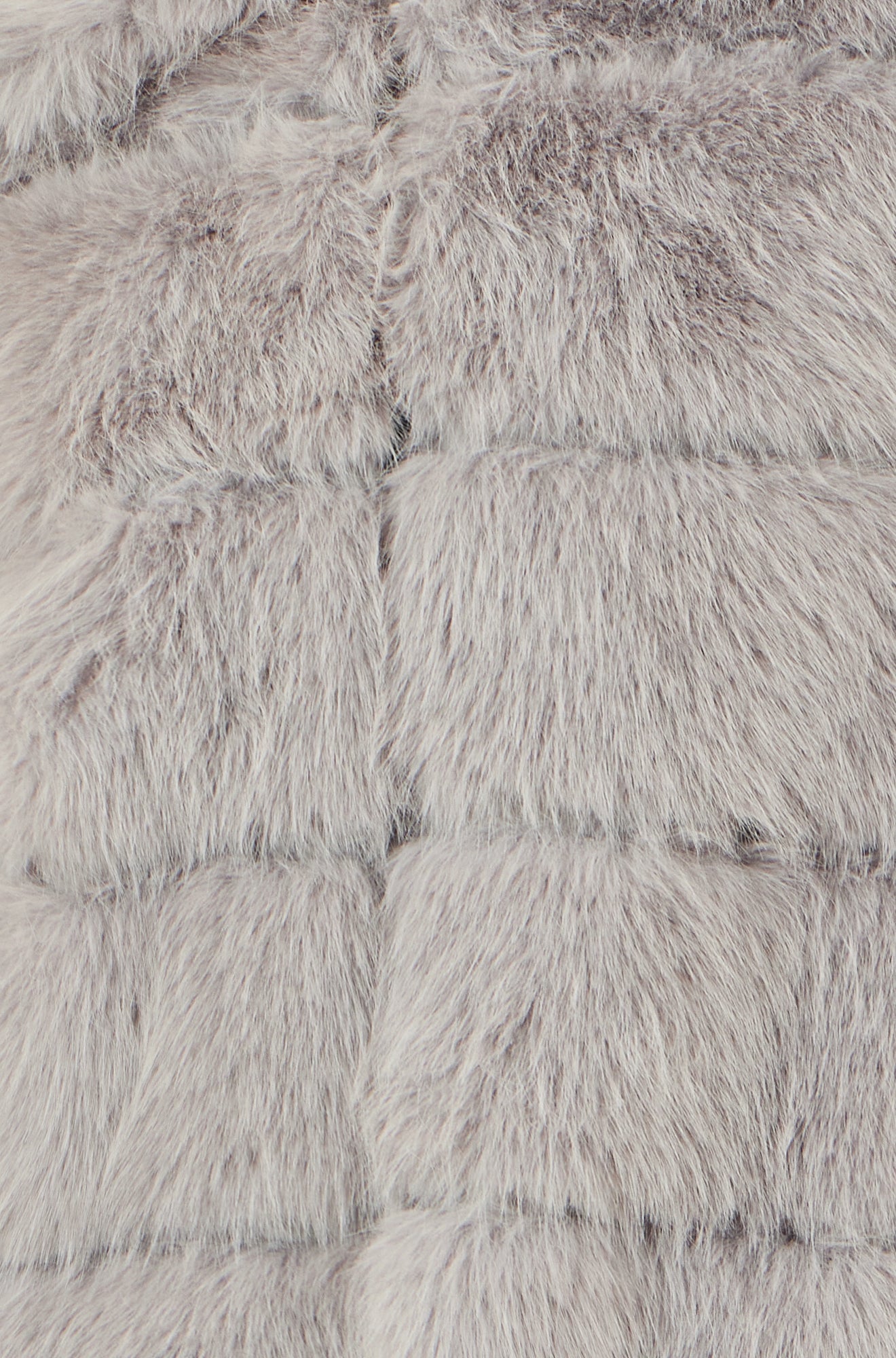 Grey Luxe Faur Fur Coat