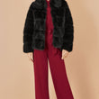 Load image into Gallery viewer, Black Luxe Faur Fur Coat
