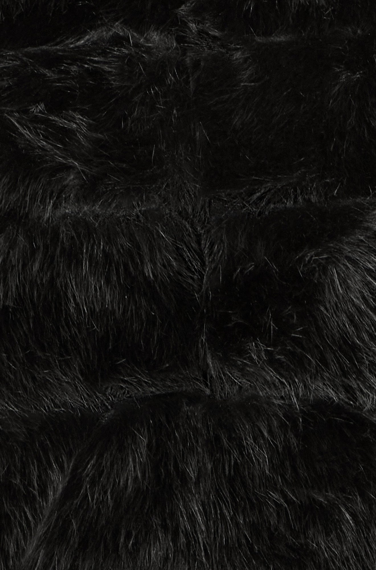 Black Luxe Faur Fur Coat