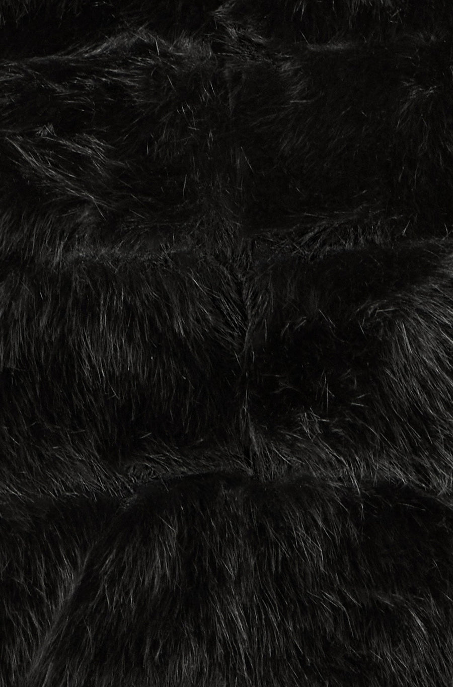 Black Luxe Faur Fur Coat