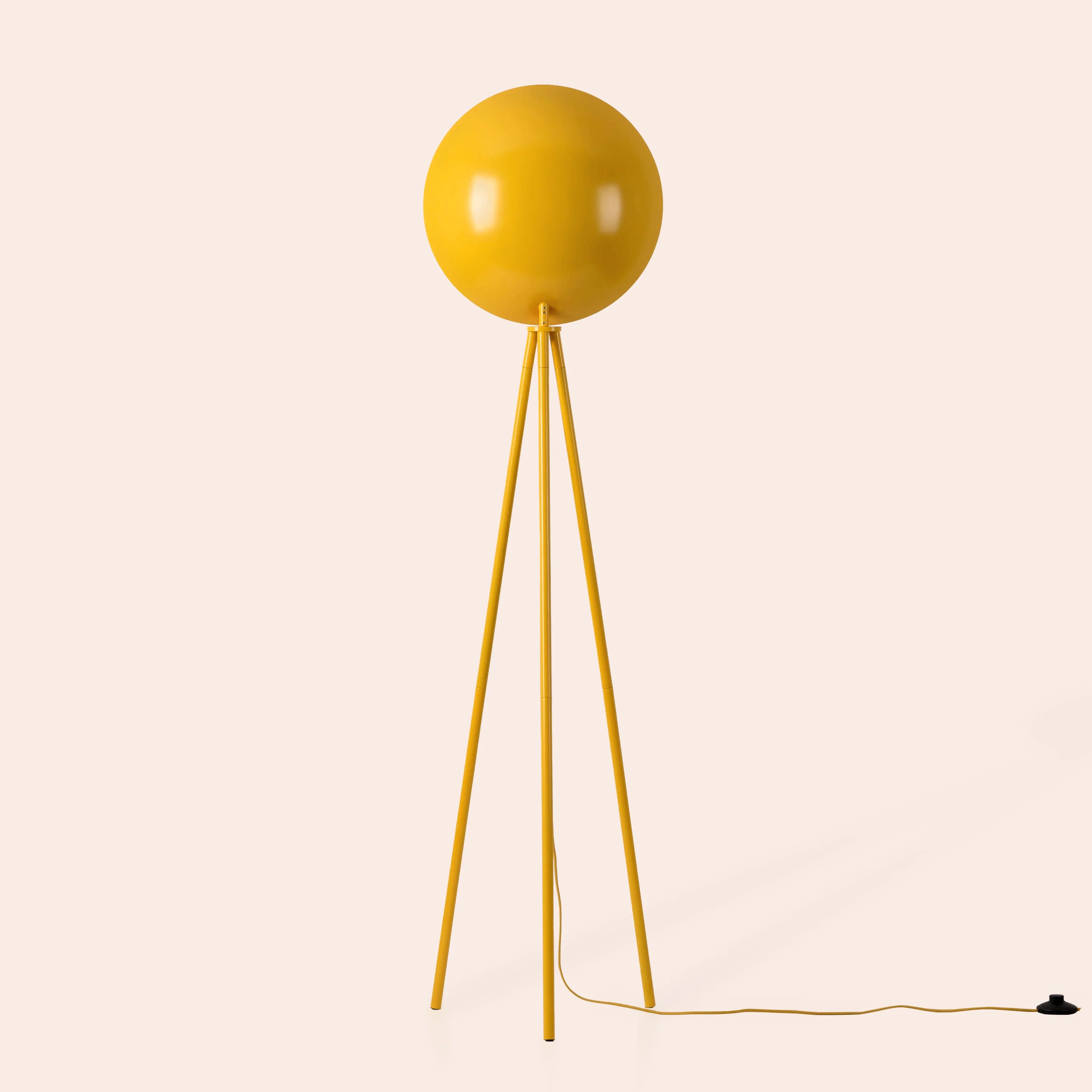 Yolk Yellow Diffuser Floor Lamp - Miola