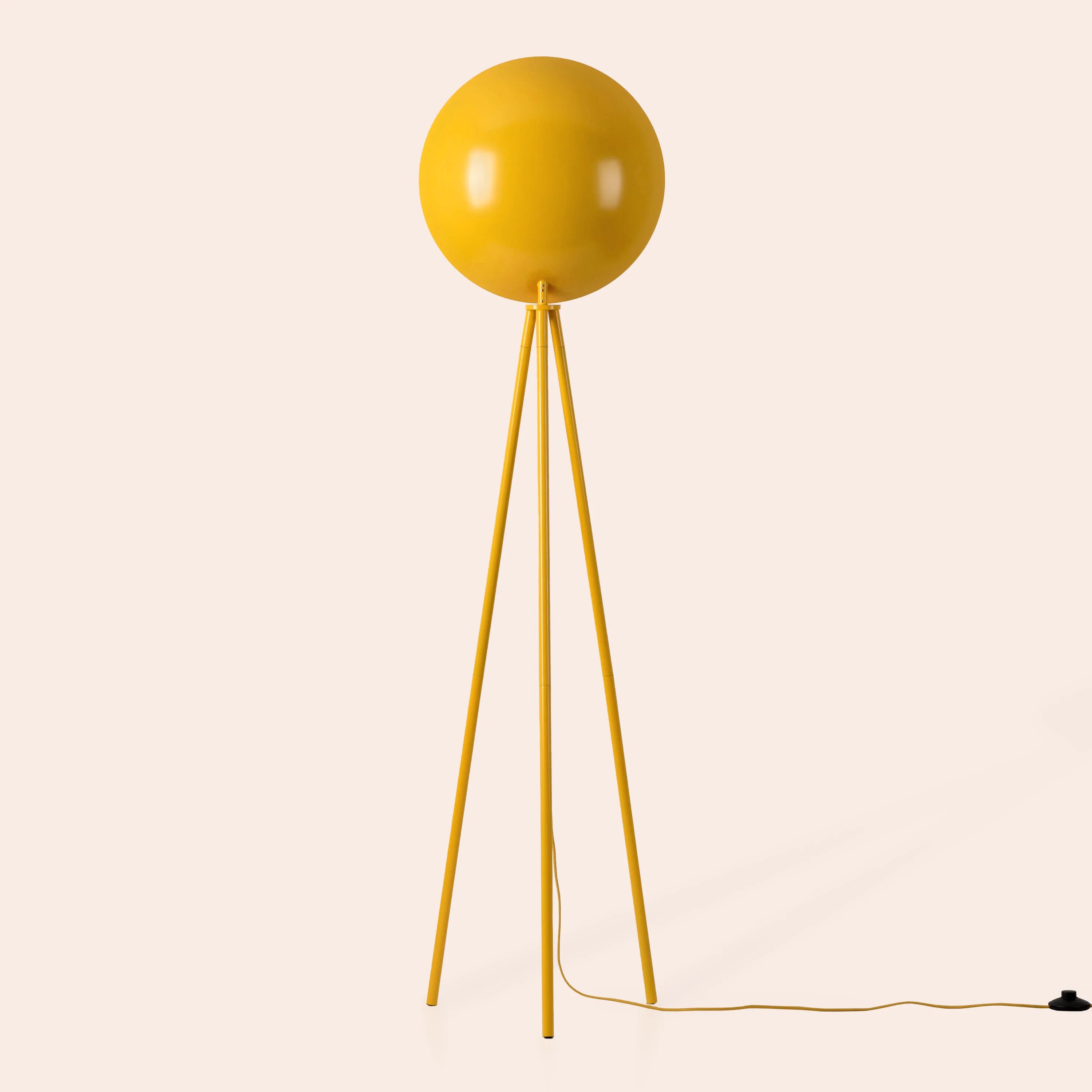 Yolk Yellow Diffuser Floor Lamp - Miola
