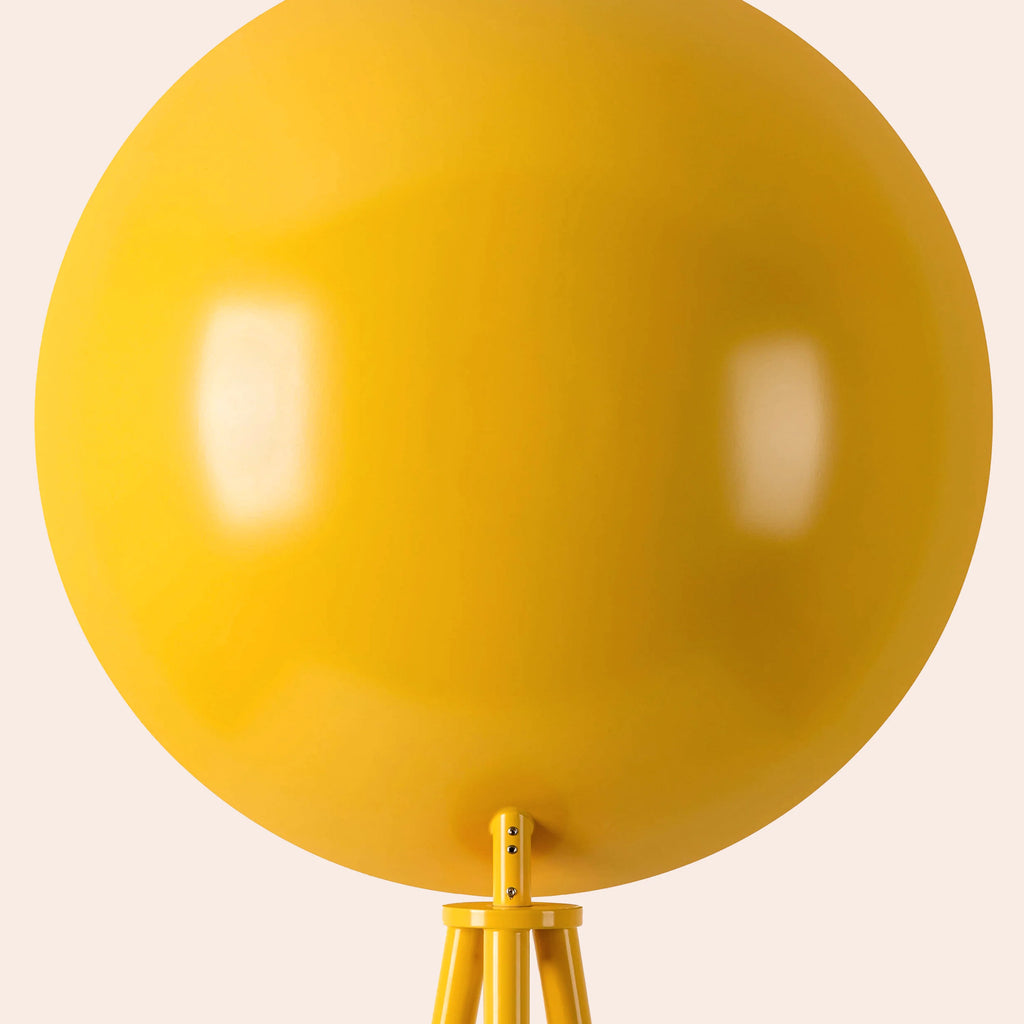 Yolk Yellow Diffuser Floor Lamp - Miola