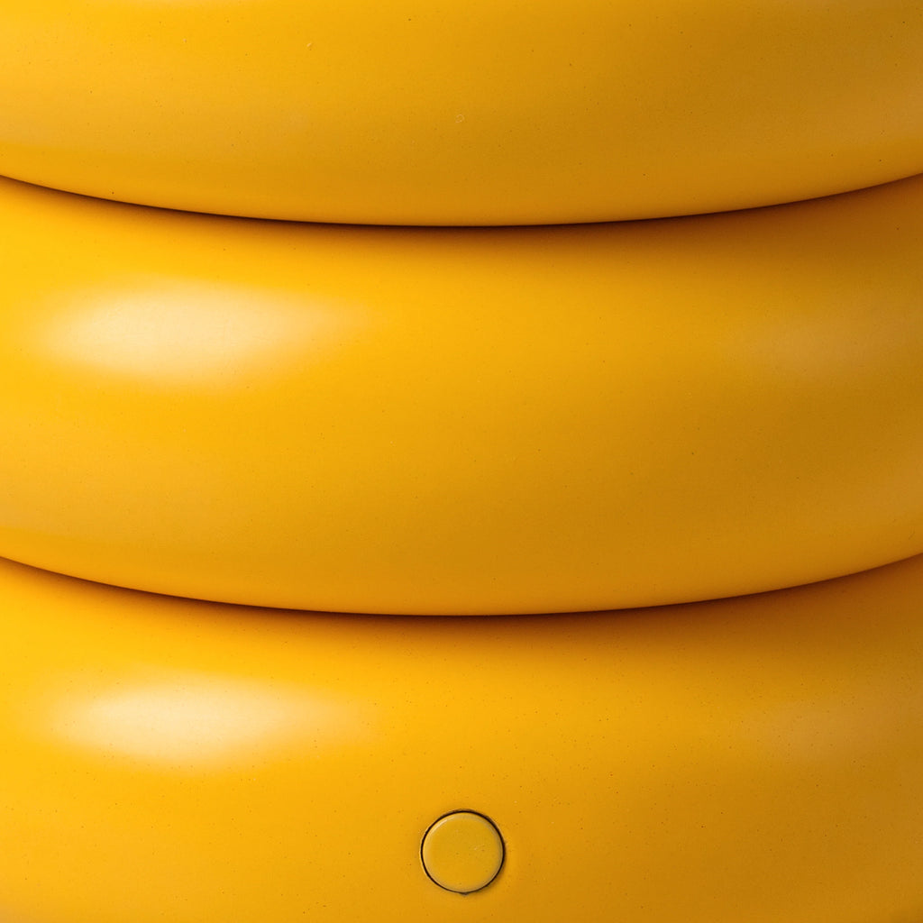 Yolk yellow tube cordless table lamp - Miola