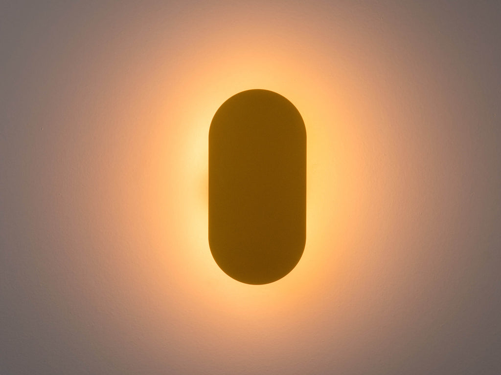 Yolk yellow mini diffuser wall light - Miola