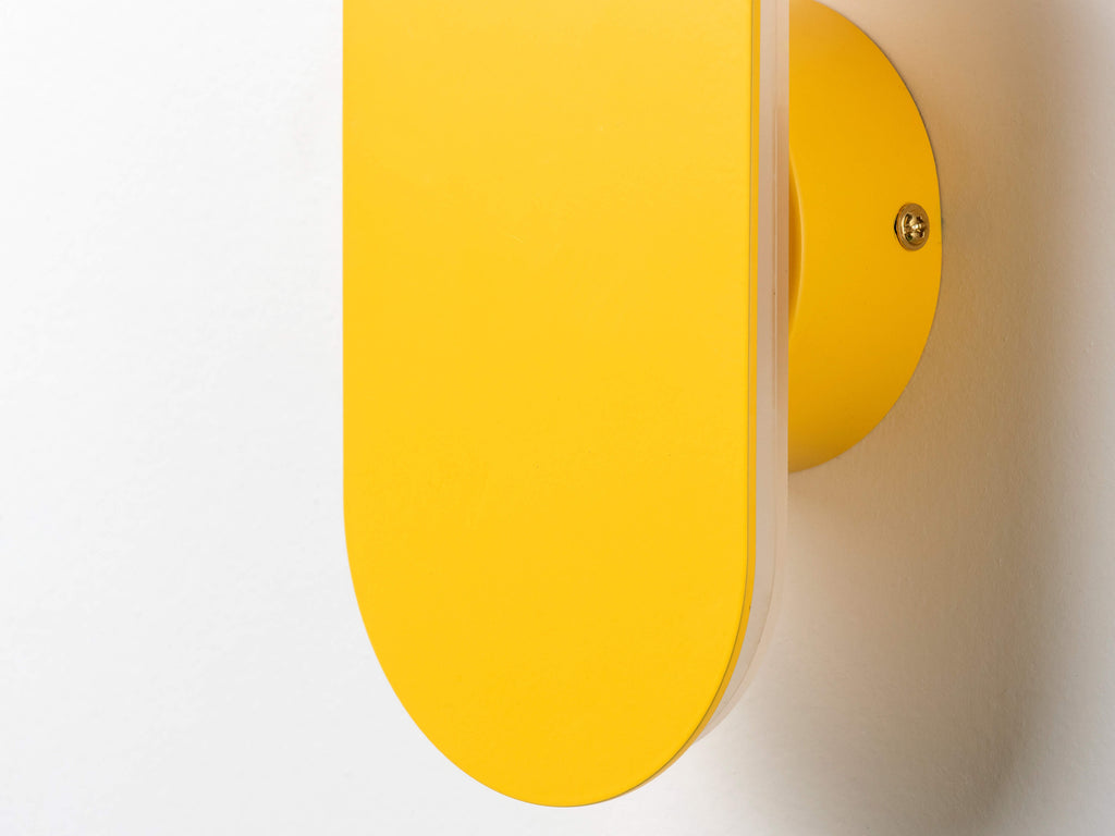 Yolk yellow mini diffuser wall light - Miola