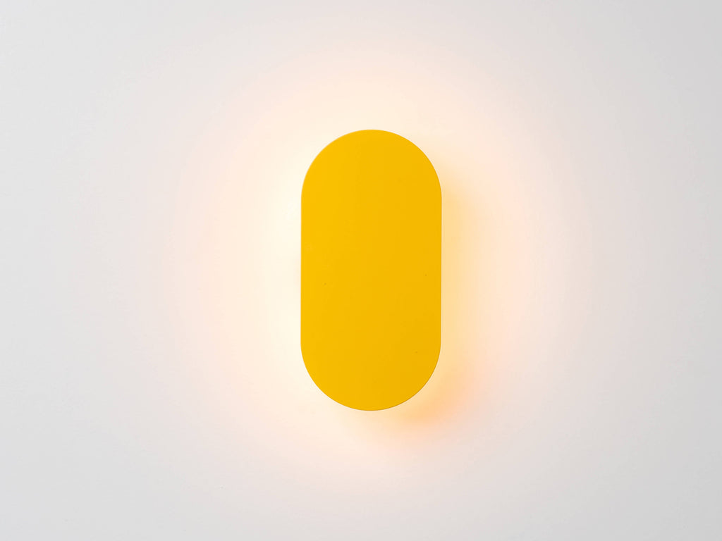 Yolk yellow mini diffuser wall light - Miola