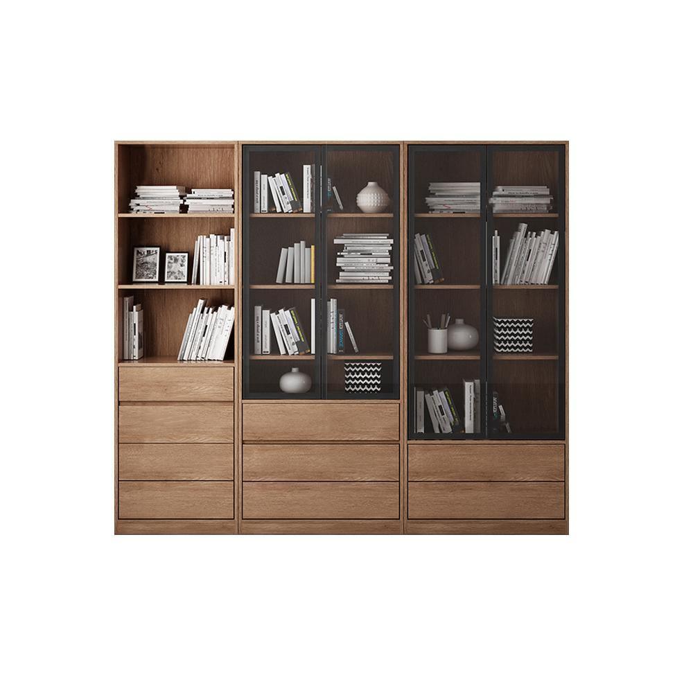 A Set Of Three Bookcases, Shelving Units - Miola
