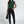 Load image into Gallery viewer, Frill Trim Sleeve Frill Neck Blouse Top In Dark Green
