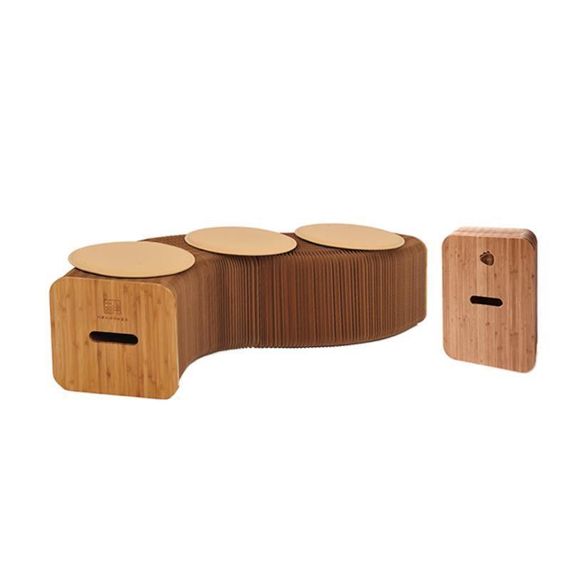 Accordion 3 Seater Bench - Miola