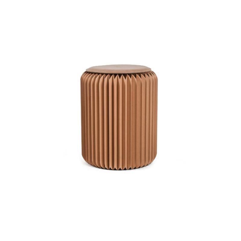 Accordion Classic Stool, Kraft Paper - Miola