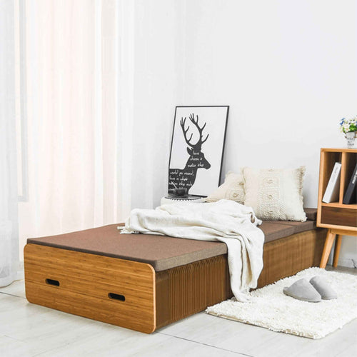 Accordion Folding Single Bed - Miola