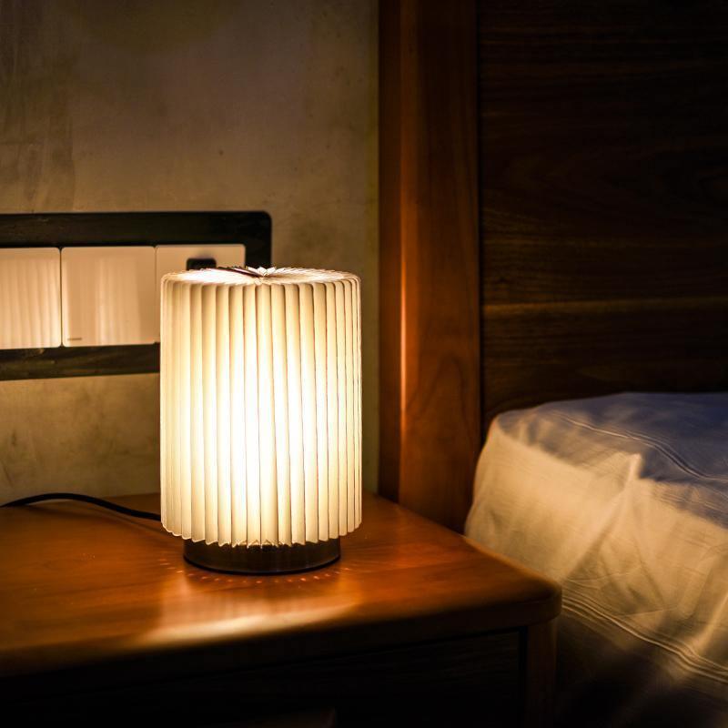 Accordion Table Lamp, Ball Shape And Cylinder Shape - Miola