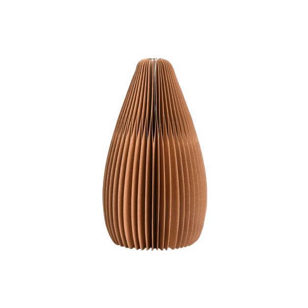 Accordion Vase, Kraft Paper - Miola