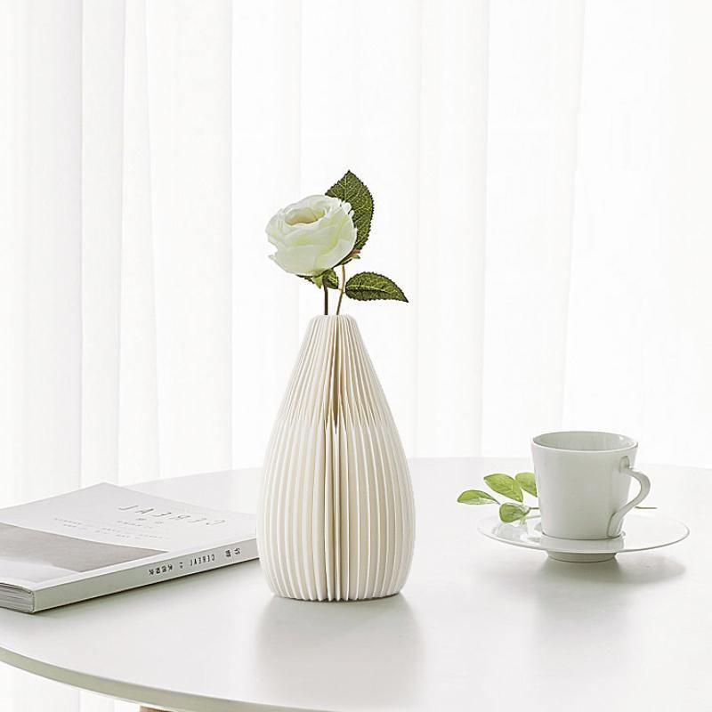 Accordion Vase, Kraft Paper - Miola