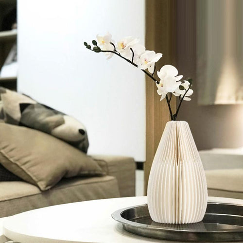 Accordion Vase, Kraft Paper - Miola