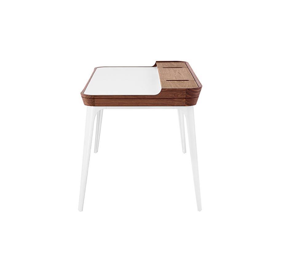 Brannan Office Desk, Wood - Miola