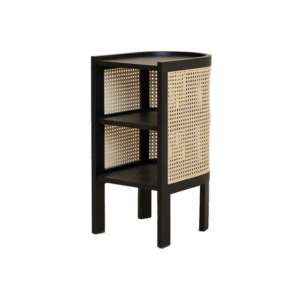 Alena Rattan Side Table - Miola